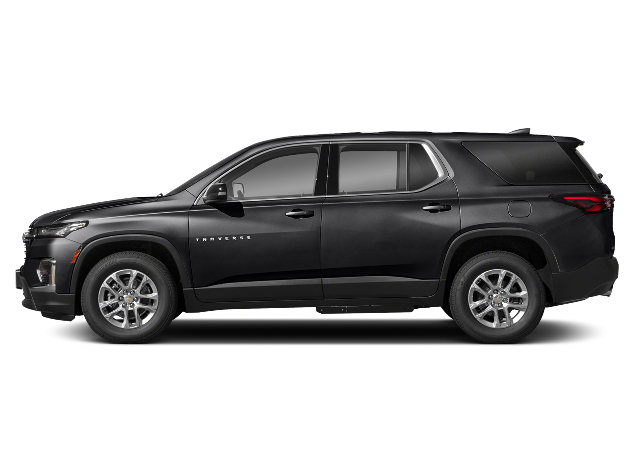 2023 Chevrolet Traverse — rear three-quarter view