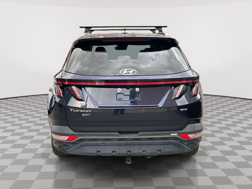 2023 Hyundai Tucson — rear three-quarter view