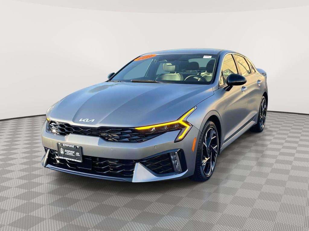 2025 Kia K5 — rear three-quarter view