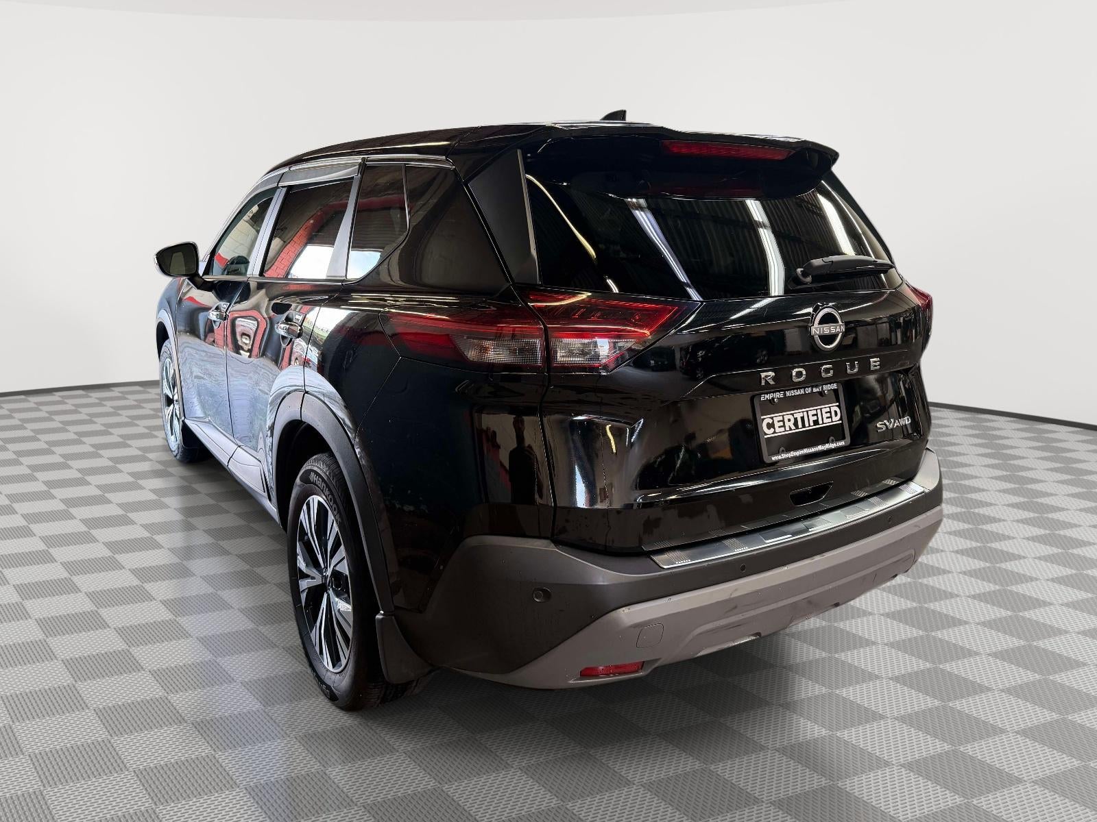 2022 Nissan Rogue — interior view