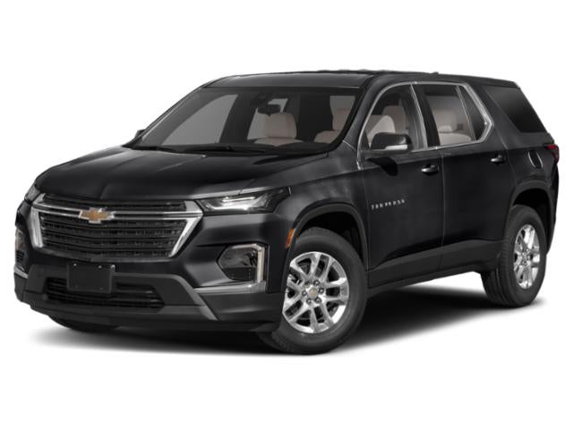 2023 Chevrolet Traverse LT Cloth in Mosaic Black Metallic — front three-quarter view