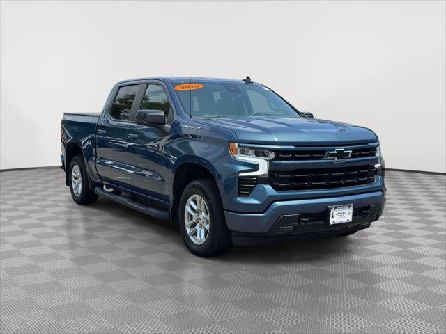 2024 Chevrolet Silverado 1500 RST in Lakeshore Blue Metallic — front three-quarter view