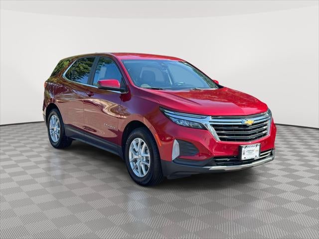2023 Chevrolet Equinox LT in Radiant Red Tintcoat — front three-quarter view