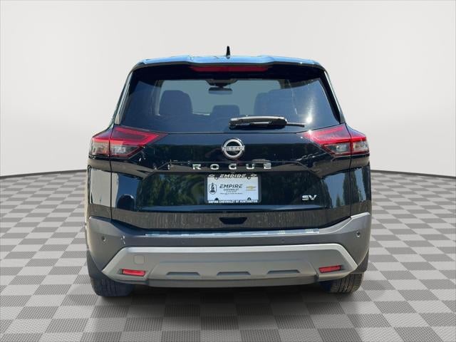 2023 Nissan Rogue — rear three-quarter view