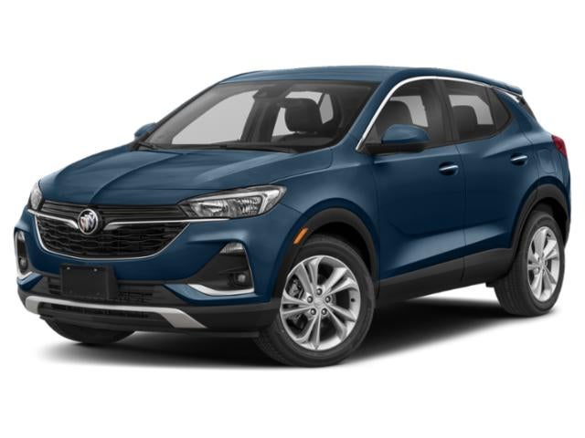 2023 Buick Encore GX Preferred in Sapphire Metallic — front three-quarter view