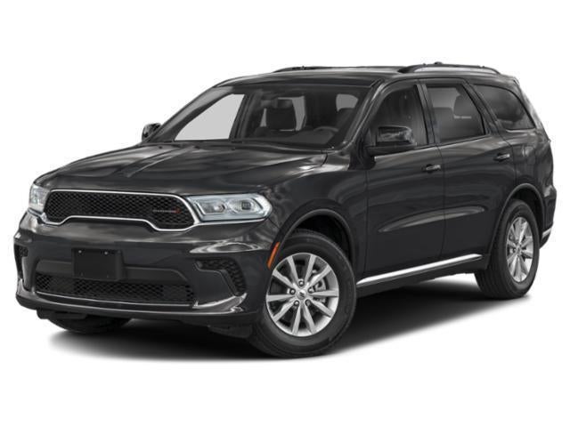 2026 Dodge Durango DURANGO GT PLUS AWD in Diamond Black Clear-Coat Exterior Paint — front three-quarter view