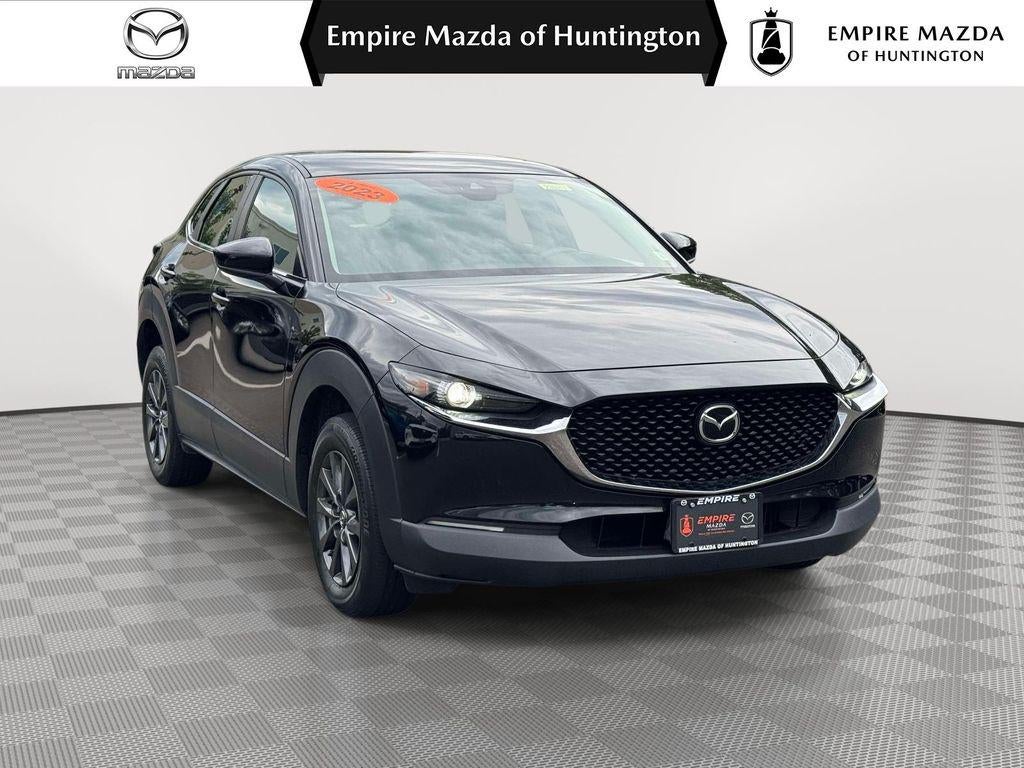 2023 Mazda Mazda CX-30 2.5 S in Jet Black Mica — front three-quarter view
