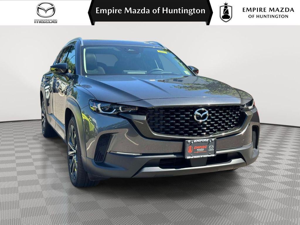 2025 Mazda Mazda CX-50 2.5 S Premium Plus Package in Machine Gray Metallic — front three-quarter view